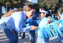 Marcha pacífica promueve el cuidado del agua en Juan José Ríos