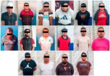Detención de 16 supuestos integrantes de La Familia Michoacana en Puebla