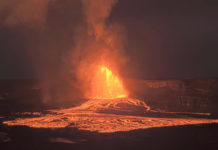 El volcán Kilauea vuelve a erupcionar en Hawái