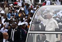 El Papa llama a la paz en su visita a Angola