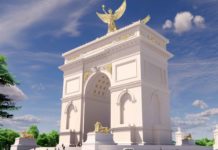 Diseño del Arco del Triunfo de Trump es revelado para Washington