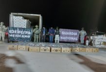 Capturan dos toneladas de cocaína en Sonora