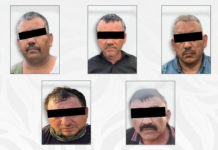 Detenidos cinco presuntos miembros de Los Chapitos en Sinaloa