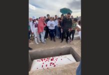 Despiden a Marco Antonio, hijo de Ceci Flores, en emotivo sepelio