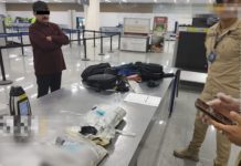 Detienen a hombre con cocaína en el AICM gracias a la Marina