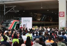 Inauguración del Tren Felipe Ángeles que conectará la Ciudad de México con el AIFA