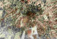 Restauración de pinturas rupestres en Coahuila