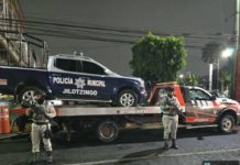 Seis policías detenidos en el Estado de México por robo de tractocamión