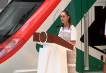 Inauguración del Tren Felipe Ángeles que conecta la CDMX con el nuevo AIFA