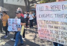 Protesta en Culiacán contra aumentos en tarifas de CFE