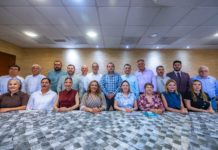 Yeraldine Bonilla refuerza la colaboración con los presidentes municipales de Sinaloa