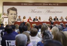 Gobernadora de Sinaloa reafirma compromiso con la educación durante homenaje a docentes