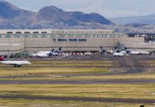 Despliegue de Seguridad en el AICM por Alerta de Bomba