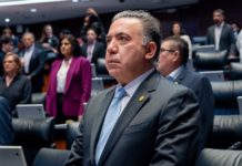 Enrique Inzunza se ausenta nuevamente de la Comisión Permanente del Congreso