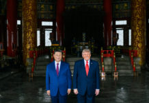 Trump defiende a Xi y resalta el renacer de EE.UU.