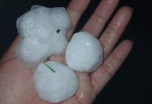 Granizada en Nuevo León causa daños en vehículos
