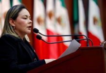 Yeraldine Bonilla asume como gobernadora interina de Sinaloa