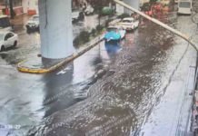 Severa tormenta ocasiona encharcamientos significativos en CDMX