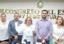 Organización entrega firmas para impulsar iniciativa que protege a menores