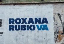Bardas con el nombre de Roxana Rubio generan debate en Sinaloa