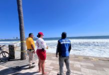 Deslave en el Malecón de Mazatlán genera socavón y activa protocolos de emergencia