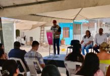 Inauguran calle pavimentada en Rincón de Mazatlán