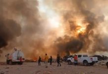 Incendio en Relleno Sanitario de Mazatlán: Avances en el Control Tras Horas de Trabajo