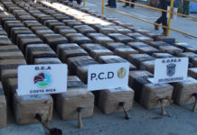 Récord de decomiso de cocaína en Costa Rica gracias a colaboración con EE. UU.