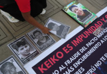 Familiares de víctimas de protestas en Perú rechazan a Keiko Fujimori como presidenta