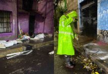 Operativo de Segiagua ante las intensas lluvias en la CDMX