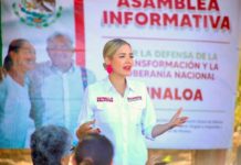 Estrella Palacios resalta la defensa de la Cuarta Transformación en Ahome