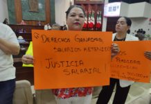Protestas de trabajadores de salud en Sinaloa para exigir su escalafón