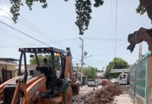 Rehabilitación de drenajes en Los Mochis y sus alrededores