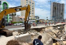 Avanza la rehabilitación del malecón de Mazatlán