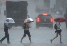 Alerta Naranja por lluvias fuertes en Tláhuac, Tlalpan y Xochimilco