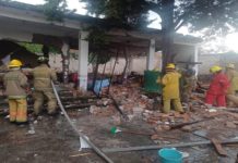 Explosión en iglesia de Acámbaro tras caída de rayo deja cinco lesionados
