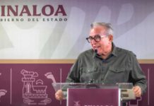 Rubén Rocha Moya se mantiene en Culiacán y desmiente protección federal