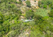 Accidente aéreo en Pesquería, NL deja tres personas heridas